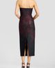 Dress the Population Dress the Population Viviana Metallic Floral Strapless Sheath Cocktail Dress - 2