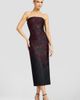 Dress the Population Dress the Population Viviana Metallic Floral Strapless Sheath Cocktail Dress - 5