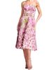 Dress The Population Women's Allegra Jacquard Strapless Midi-Dress - 2