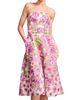 Dress The Population Women's Allegra Jacquard Strapless Midi-Dress - 3