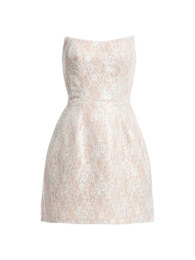 Dress The Population Women's Amity Sequin & Lace Minidress