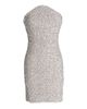 Dress The Population Women's Anica Sequin Pointed Bodice Strapless Minidress - 1
