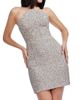 Dress The Population Women's Anica Sequin Pointed Bodice Strapless Minidress - 6