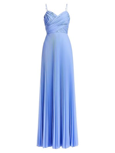 Dress The Population Women's Aspen Pleated Gown
