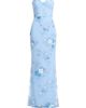 Dress The Population Women's Daisy Embroidered Floral Column Gown - 1