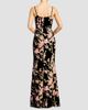 Dress The Population Women's Giovanna Floral Velvet Gown - 2