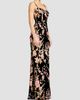 Dress The Population Women's Giovanna Floral Velvet Gown - 5
