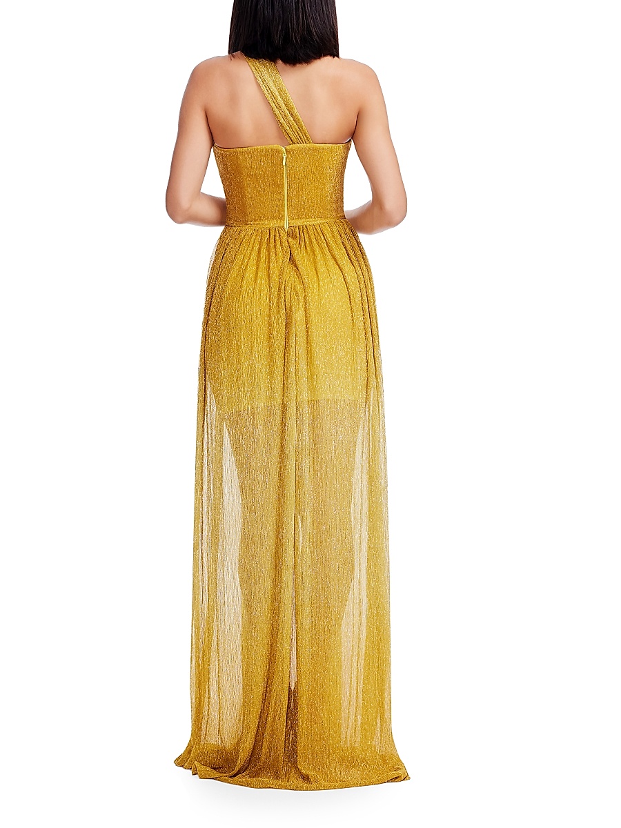 dress the population idalia one-shoulder floral maxi dress Idalia One-Shoulder Floral Maxi Dress