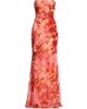 Dress The Population Women's Kinley Floral Strapless Gown - 1