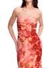 Dress The Population Women's Kinley Floral Strapless Gown - 4