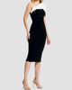 Dress The Population Women's Lennon Crepe Body-Con Midi Dress - 4