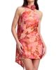 Dress The Population Women's Lily Flower Halterneck Minidress - 2