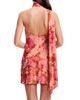 Dress The Population Women's Lily Flower Halterneck Minidress - 4