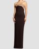 Dress The Population Women's Lorraine Rosette Strapless Gown - 2