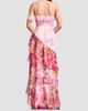 Dress The Population Women's Lumi Ruffled Floral High-Low Dress - 3