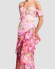 Dress The Population Women's Lumi Ruffled Floral High-Low Dress - 5