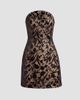 Dress The Population Women's Maisie Sequined Mesh Mini Dress - 1