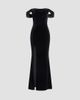 Dress The Population Women's Melania Off-The-Shoulder Gown - 1
