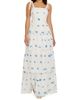 Dress The Population Women's Monica Embroidered Silk Sleeveless Gown - 2