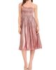 Dress The Population Women's Tovah Satin Strapless Fit & Flare Midi-Dress - 2