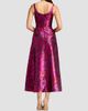 Dress The Population Women's Vanna Jacquard Tea-Length Dress - 3