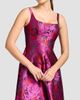 Dress The Population Women's Vanna Jacquard Tea-Length Dress - 5