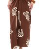 Dress To Dress To Brown Maritime Front Knot Maxi Skirt Brown Maritime - 1