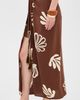 Dress To Dress To Brown Maritime Front Knot Maxi Skirt Brown Maritime - 4