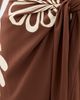 Dress To Dress To Brown Maritime Front Knot Maxi Skirt Brown Maritime - 6