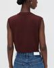 Dress To Dress To Paradise Knit Vest Wine/Off White - 3