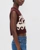 Dress To Dress To Paradise Knit Vest Wine/Off White - 4