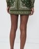 Dress To Dress To Scarf Drawstring Mini Skirt Scarf Print - 3