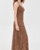 Dress To Dress To Vintage Tricot Maxi Dress Brown Castanha - 4
