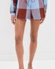 Dress To Dress To Waist Tie Cotton Shorts Brown Deserto - 2
