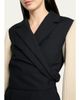 Dries Van Noten Beline Knit-Sleeves Wrap Blazer Jacket - 5