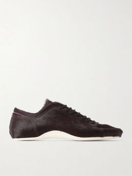 DRIES VAN NOTEN Calf-hair sneakers