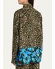 Dries Van Noten Colorblock Marble-Print Button-Down Shirt - 3