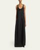 Dries Van Noten Drazero Embroidered Sleeveless Long Wool Silk Dress - 2