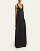 Dries Van Noten Drazero Embroidered Sleeveless Long Wool Silk Dress - 4