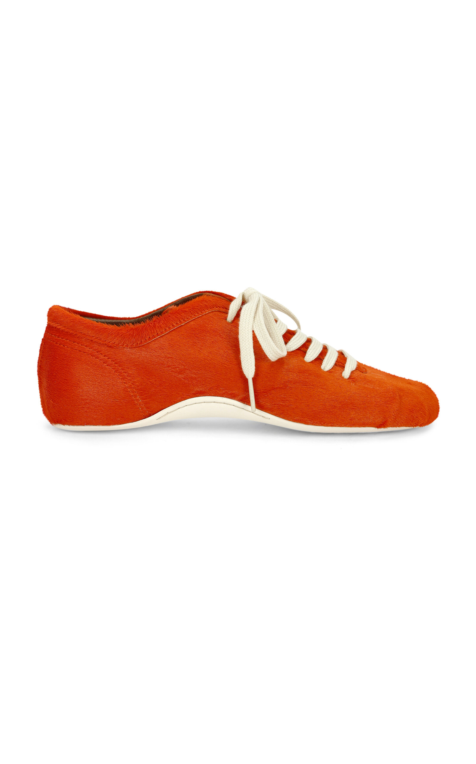 Dries Van Noten Dries Van Noten Arched LaceUp Leather Flats