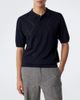 Dries Van Noten Dries Van Noten Argyle open-knit wool polo shirt - 3