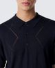 Dries Van Noten Dries Van Noten Argyle open-knit wool polo shirt - 5
