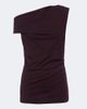 Dries Van Noten Dries Van Noten Asymmetric cotton jersey top - 1
