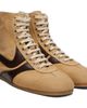 Dries Van Noten Dries Van Noten Beige Canvas High Top Sneakers - 4