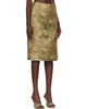 Dries Van Noten Dries Van Noten Beige Gobelin Midi Skirt - 2