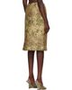 Dries Van Noten Dries Van Noten Beige Gobelin Midi Skirt - 3