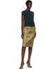 Dries Van Noten Dries Van Noten Beige Gobelin Midi Skirt - 4