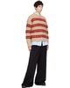 Dries Van Noten Dries Van Noten Beige Jacquard Wool Sweater - 4