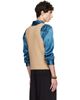 Dries Van Noten Dries Van Noten Beige Jacquard Wool Sweater Vest - 3