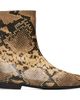 Dries Van Noten Dries Van Noten Beige Leather Sock Boots - 1